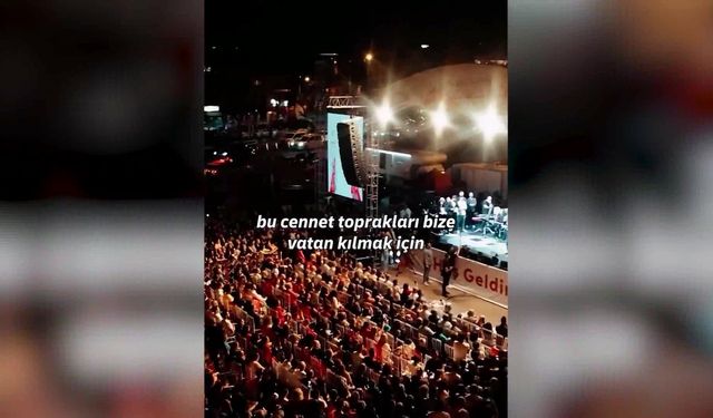 Tuzla’da 30 Ağustos Zafer Bayramı, Volkan Konak konseriyle kutlandı