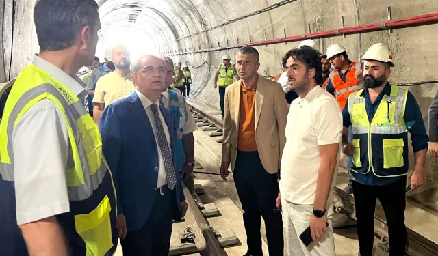 Baraçlı, Gebze-Darıca Metro projesini inceledi