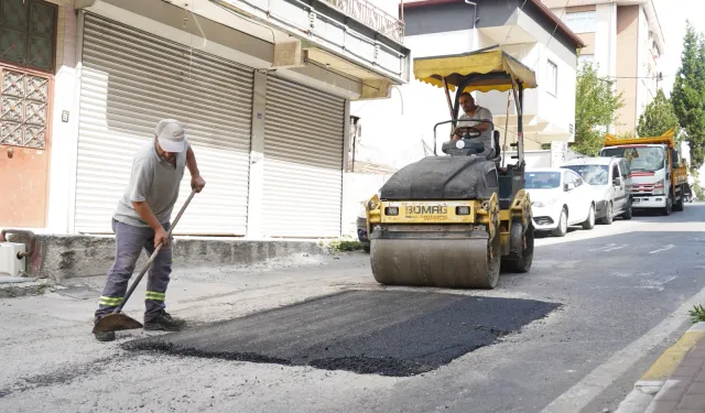 Çayırova'da Fen işleri ekipleri çalışmalarını sürdürüyor