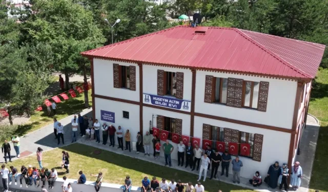 Hüseyin Altın Bilgi Evi açıldı