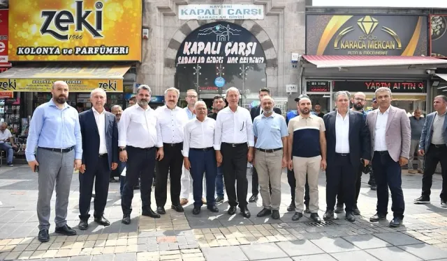 Kayseri dinamiklerinden çarşı turu