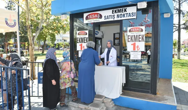 Yenişehir’de ekmek 1 TL