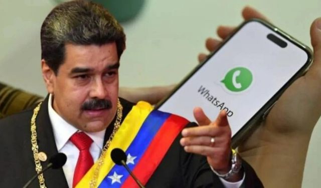 Maduro Canlı Yayında WhatsApp'ı Sildi!