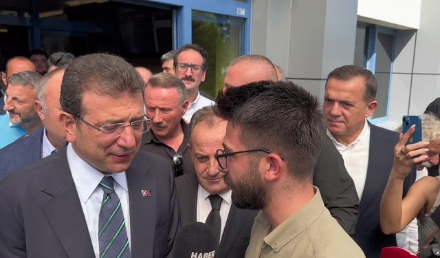 İstanbul Büyükşehir Belediye Başkanı Ekrem İmamoğlu Trabzon'da: “Şehitlerimize rahmet diliyoruz, terörü lanetliyoruz”