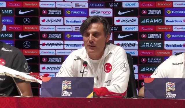 Millî Takım Teknik Direktörü Vincenzo Montella: Futbolcuları bölmeye çalışmamalıyız, birlikteliği bozmamalıyız