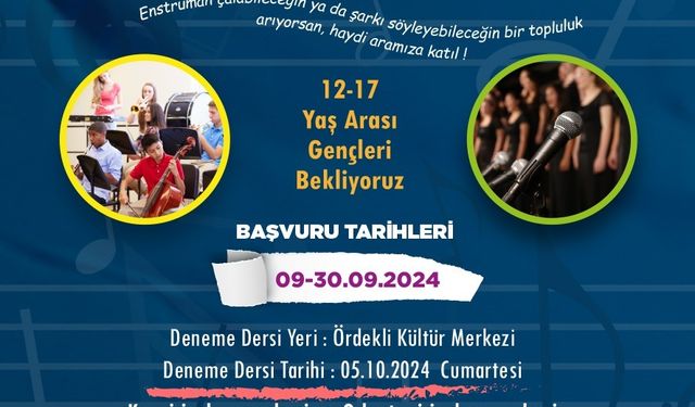 Osmangazi Belediyesi, Gençlik Orkestrası ve Korosu kuruyor