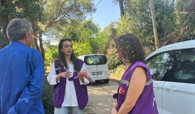 Yangından etkilenen vatandaşlara Adana Büyükşehir Belediyesi'nden psikolojik destek