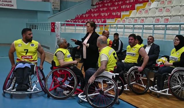 Yozgat’ta engellilerin oluşturduğu basketbol takımına valilikten destek