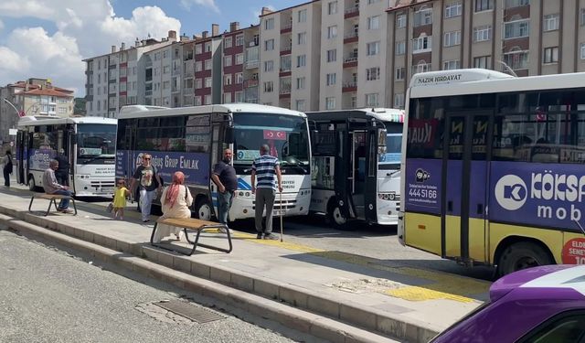 Yozgat’ta şehir içi dolmuş biletlerine zam yapıldı