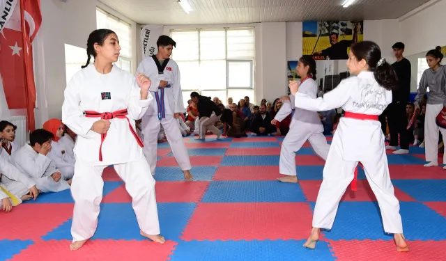 Malatya'da taekwondocuların kuşak heyecanı