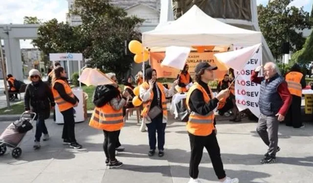 Bakırköy’de Lösemiye farkındalık etkinliği