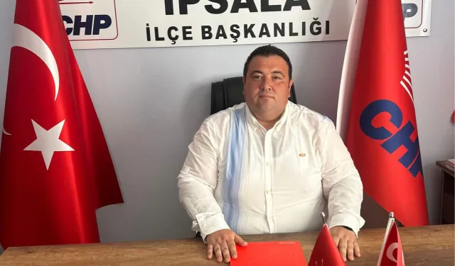 CHP İpsala'da yeni başkan İsmail Göksu