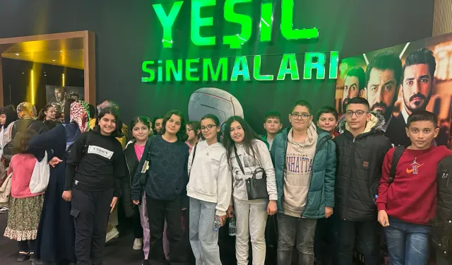 Malatya'da başarılı öğrencilere sinema ödülü