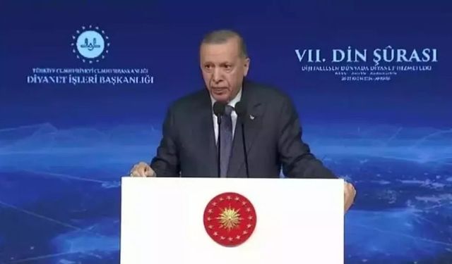 Erdoğan: 'Yapay Din Oluşturma Gayreti İçindeler'