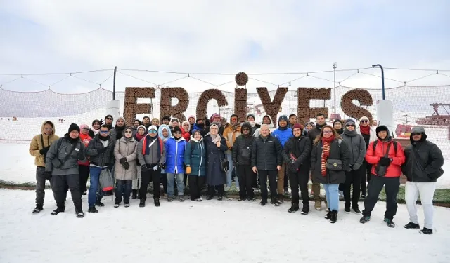 Kayseri Erciyes'e Büyükkılıç'tan ziyaret