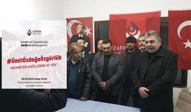 Zafer Partisi'nden 'Katillere Af Yok' Mitingi!