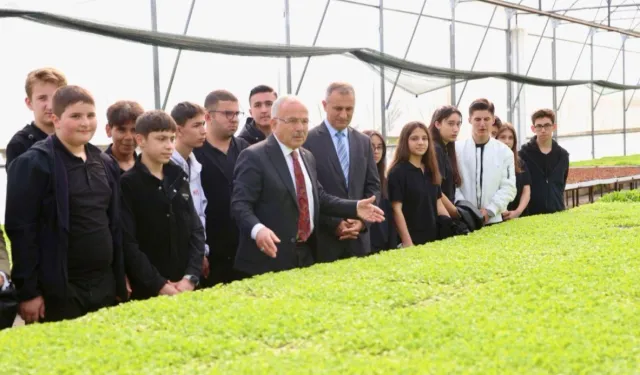 Ordu’nun genç çiftçileri seralarda eğitim aldı