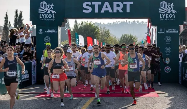Pamukkale’de tarihi maraton heyecanı