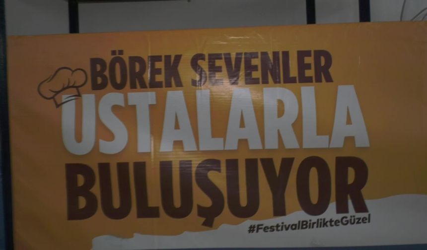 Silivri Belediyesi tarafından 14’üncüsü düzenlenen Ortaköy Börek Festivali başlıyor
