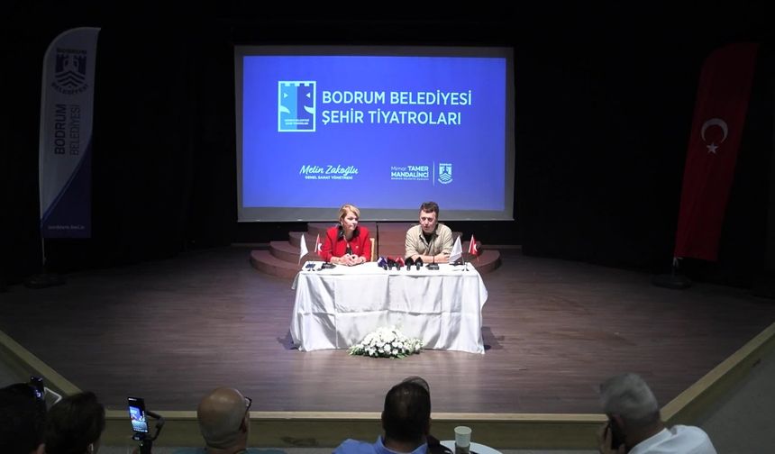 Bodrum Belediyesi Şehir Tiyatroları tanıtım toplantısı gerçekleştirildi 