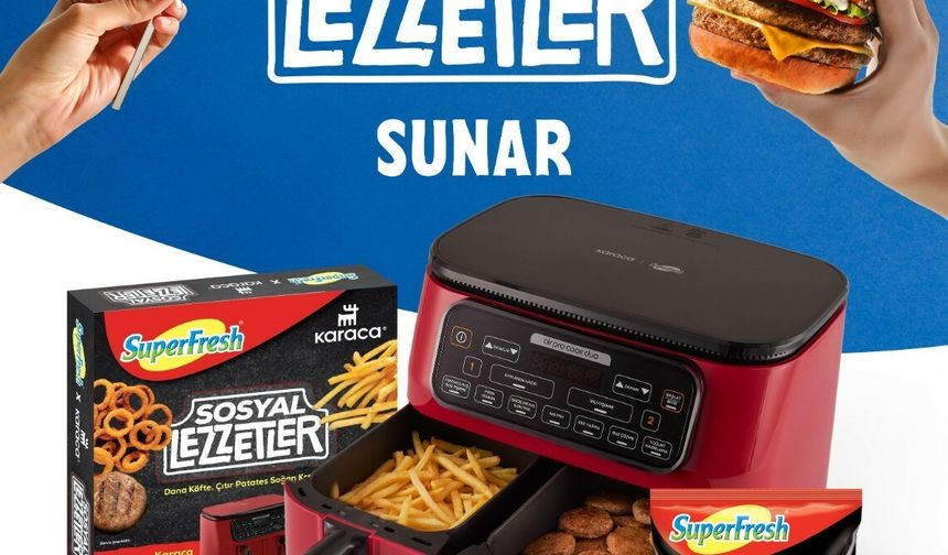 SuperFresh ve Karaca'dan iş birliği: "Sosyal Lezzetler"