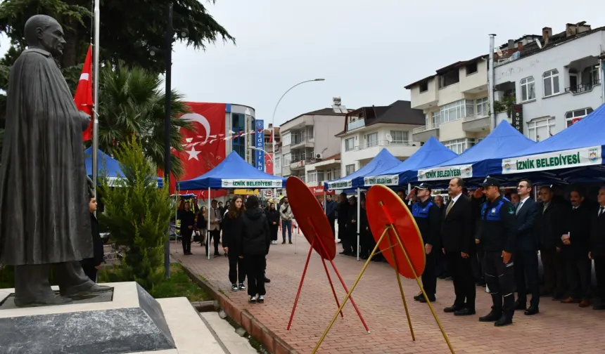 Bursa İznik'te işgalden kurtuluşun yıl dönümü kutlandı