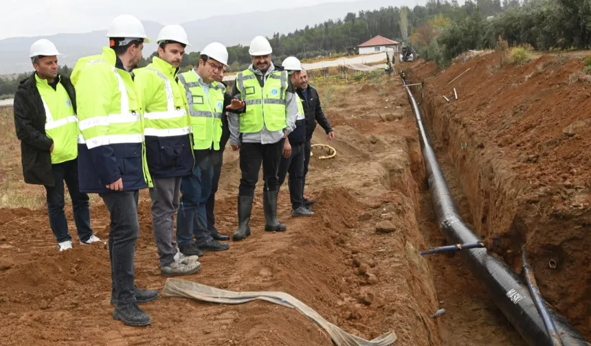 Manisa Alaşehir susuzluktan kurtulacak