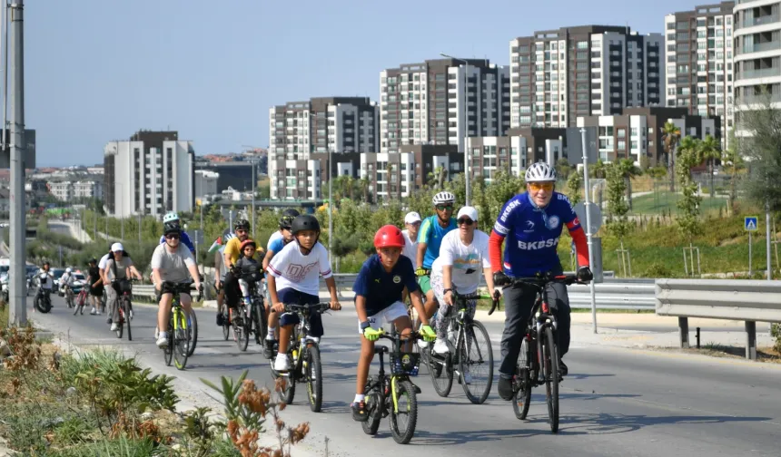 İstanbul Beylikdüzü'nde pedallar sağlıklı yaşama çevrildi