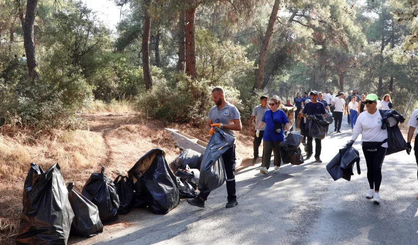 Mudanya'da olası yangınlara karşı temizlik seferberliği