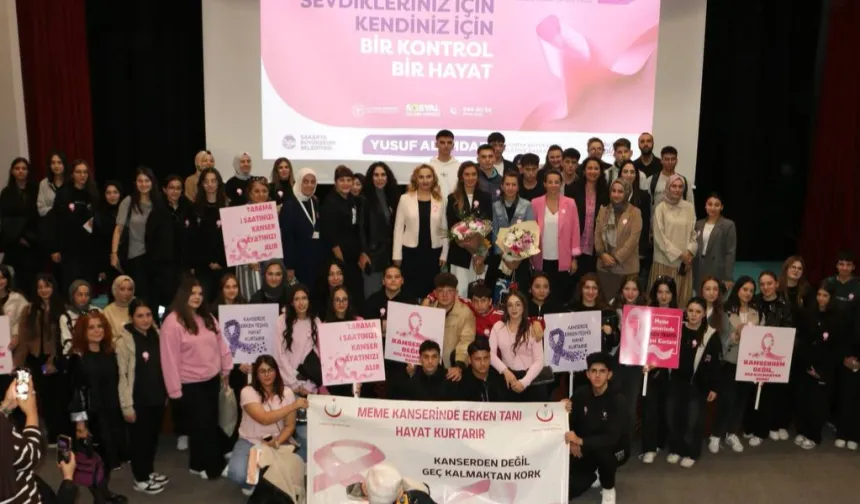 Bir erken tanı farkındalığı da Sakarya'dan