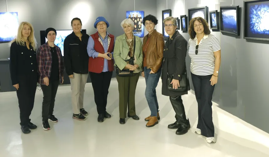 Necla Orhan ‘Sarmal’ Sergisi’nin konuğu oldu