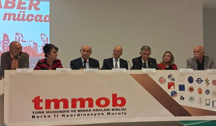 TMMOB Bursa: Bilimin ve dayanışmanın ışığını büyütmeye devam edeceğiz