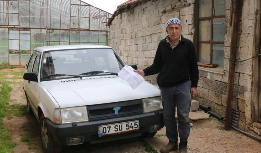 Antalyalı çiftçiyi İstanbul'dan gelen cezalar bezdirdi